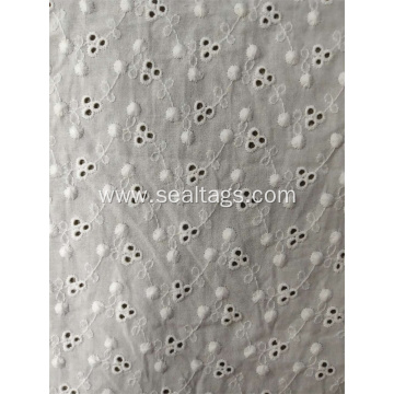 White Cluny Polyester Lingerie Net Lace Fabric